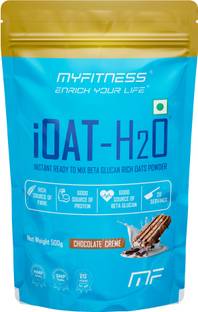 MYFITNESS by Myfitness Enrich Your Life iOat H2O | Chocolate Creme | 20 Servings | Ready To Mix Oats Powder | Oats Pouch