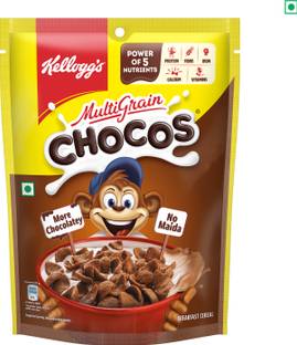 Kellogg's Multigrain Chocos |More Chocolatey, No-Maida| Power of 5 Nutrients | Kids cereal Pouch