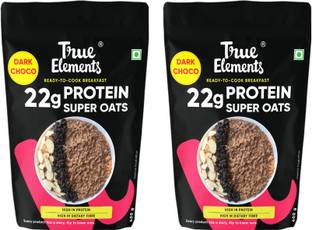 True Elements by True Elements Super Oats, 22g Pure Protein, Plant Based Pouch