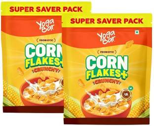 Yogabar Crunchy Plain Cornflakes Pouch