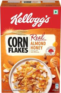 Kellogg's by kel55 Corn Flakes Real Almond Honey Box