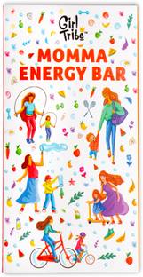 GIRL TRIBE Momma Energy bar| For women| Peanut Flavor |Organic |40 g-Pack of 1 Box