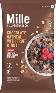 Millé: A Supergrain Co. Chocolate Oatmeal Pouch