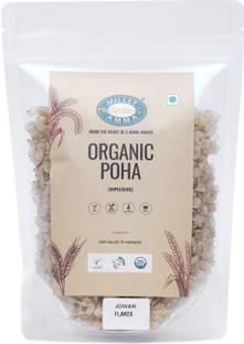 MILLET AMMA Jowar Poha Flakes, Gluten Free, Healthy and Nutritious Breakfast Pouch Pouch