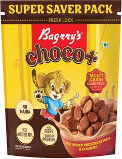 Bagrry's Choco+ with 3 Great Grains (Oats+ Whole Wheat+ Rice) Pouch