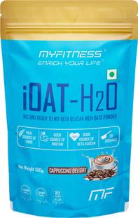 MYFITNESS by Paradise Oats 500g | iOAT H2O Cappuccino Delight | Ready To Mix Oats Powder | Oats Pouch