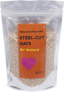 By Nature Steel-Cut Oats | High Fibre | 100% Whole Grain | Protein Rich healthy Food Pouch