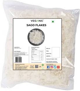 Veganic Sago Flakes | Sabudana Flakes | Healthy Breakfast Food | Chivda | Upwas Foods Pouch