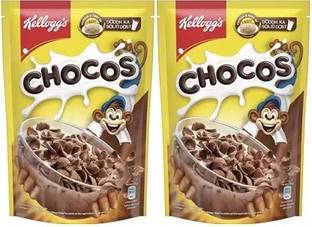 Kellogg's by KEL66 Chocos with Protein Fibre Breakfast Cereals, Pouch
