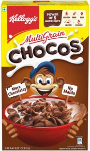 Kellogg's Multigrain Chocos, More Chocolatey | No-Maida| Kids Breakfast cereal Box