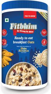 Pro-To-Grow Fitbhim Oats(Ready to Eat Breakfast) Complete Family Nutrition|Child,Adult Jar