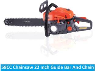 Sauran 22Inch Chain bar and Chain for Wood Cutting Gardening (CNS81) Fuel Chainsaw