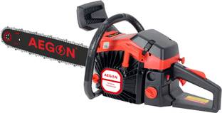 AEGON 63cc Petrol Engine | 22-Inch Bar | Heavy-Duty 2.7kW Power | Ideal for Woodcutting, Pruning, and Firewood Harvesting | Premium Grade Fuel Chainsaw
