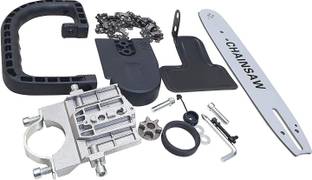 सिनल Chainsaw Stand Bracket Set for Angle Grinder Machine for cutting wood कॉर्डेड चेनसॉ