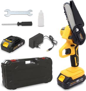 Tomahawk TCS401 4inch 1Hand Handheld Chainsaw for Tree Trimming & Branch Pruning Cordless Chainsaw