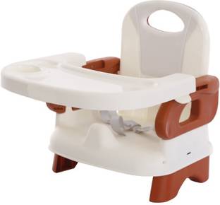 NIRVA 2 in 1 Baby Booster Seat Feeding High Chair With Removable Dining Tray And Safety Belt