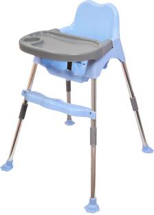 Esquire Bobo Baby Dining Chair with Footrest, Tray Table - Blue Colour