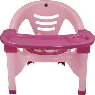 Nabhya Small Baby Chair with Front Food and Safety Tray ,Soft Cushion With Baby Whistle