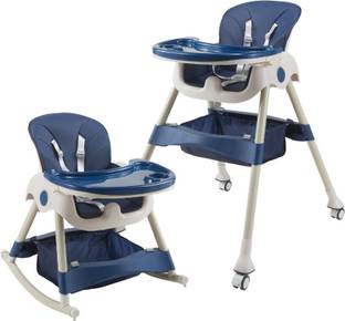 KIDDERY Baby High Chair For Feeding | Chair | Baby Sitting Chair | Dining Chair | Blue