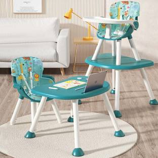 R for Rabbit Cherry Berry Safari Baby High Chair | 3-in-1 Chair with Adjustable Meal Tray
