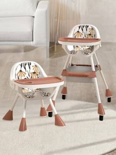 Little Olive 3-in-1 Convertible High Chair for Kids - Trendy Design, Adjustable, Foldable