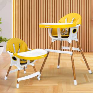 baybee 2 in 1 Baby High Chair for Kids Baby Feeding with 2 Height Adjustable & Footrest