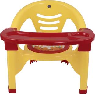 Nabhya Small Baby Chair with Front Food and Safety Tray ,Soft Cushion With Baby Whistle