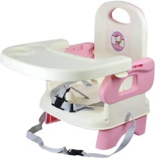 NIRVA Baby 2 in 1 Booster Seat Feeding High Chair With Safety Belt And Removable Dining Tray