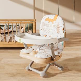 R for Rabbit Candy Pop 4 in 1 Booster Chair for Kids of Age: 6 Months – 3 Years (Beige)