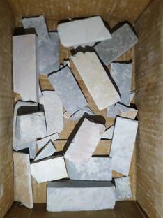 Brighty 1kg black slate bar chips crumble billards Chalk box