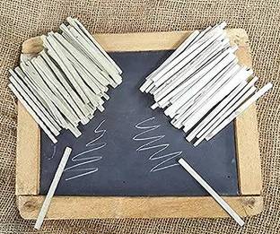 VASU Brand SLATE PENCILS Natural and Limestone (Pack of 500 Grams) Billards Chalk