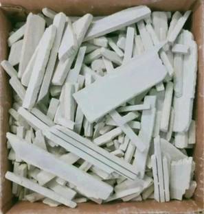 Brighty 1 Kg natural earthy slate pencil crumbs tukda crunchy soft chalk Billiards Solid chalk