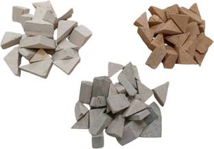 subhsavitri enterpises subhsvaitri 1kg ix tiny triangle slate bar shale stone earthy and crunchy billiards chalk