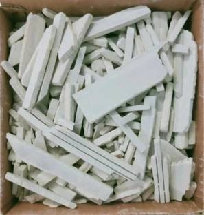 Brighty 1 Kg natural earthy slate pencil crumbs tukda crunchy soft chalk Billiards Solid chalk