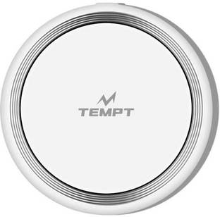 TEMPT Powerpad Wireless Charger with Smart Ic Protection Against Damage Type C Cable Charging Pad