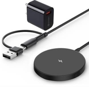 UNIGEN MAGTEC 100 Magnetic Wireless Charger [with 18W Adapter] for i-Phone 15/14/13/12 Charging Pad