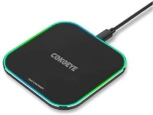 Cokoeye 15w Square Wireless Charger Compatible With iphone & Samsung Galaxy Charging Pad