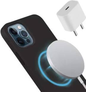 MARS 15W PD Type-C Magnetic Wireless Fast Charger with 20W Type-C Charging Adapter Charging Pad