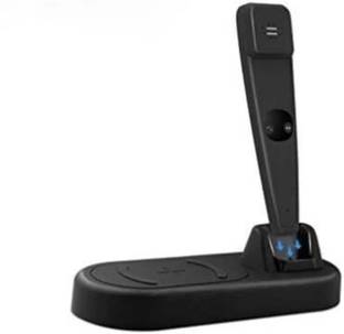 F5 SmartTech Intelligent 2 in 1 Fast Wireless Charging Pad and Bluetooth Handsfree Mobile Charging Pad