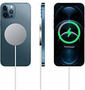 POKRYT Mag-Safe Wireless Charger for 12, 15W Fast Charging Qi Magnetic Charging Pad Compatible with 12, 12 Mini, 12 Pro, 12 Pro Max (USB C Port) Charging Pad