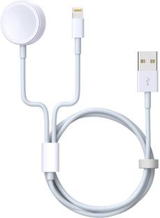 X88 Pro New 2023 Smart Watch Wireless Charger 2-in-1 Watch Cable For Apple Watch iPhone Charging Pad