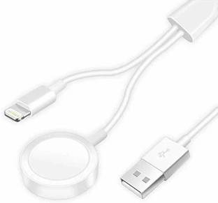 Cezo 2 in 1 Wireless Charger for Apple Watch Series 1 2 3 4 5 6 7 Charging Pad