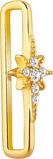 GIVA 925 Silver Golden Sparkle Watch Band for Women Sterling Silver Watch Charm