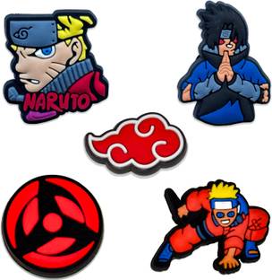Questsole Shinobi Legends – Naruto Ninja Set Rubber Shoe Charm