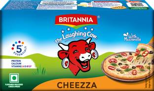 Britannia The Laughing Cow Cheezza Pizza Cheese Block