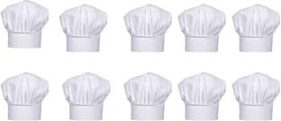 Ashoktextile Mens Womens Hotel Cafe Restaurants Catering Cooking Chef Cap (White) Chef Hat