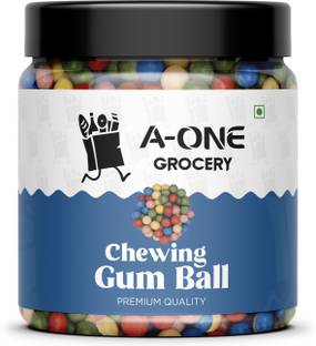 A-ONE GROCERY Premium Quality Small Colorful Candy Balls Sweet Fruity Flavoured Bouble Chewing Gum