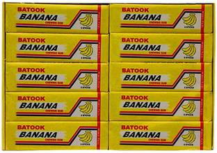 batook BANANA FLAVOR 5 STICK CHEWING GUM BOX IMPORTED BANANA Chewing Gum