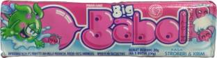 Big Babol Rasa Strawberry And Cream 20 Stick Chewing Gum (Imported) (20 x 22.3g Each) Strawberry And C...