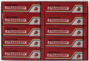 batook STRAWBERRY FLAVOR 5 STICK CHEWING GUM BOX (5 STICK X 20 X 12.5G) STRAWBERRY Chewing Gum
